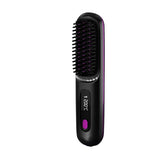 Cordless Ionic Hair Straightener Brush Comb